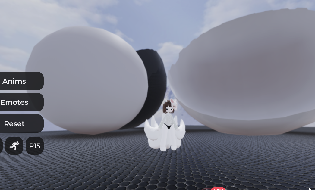 Roblox avatar development screenshot